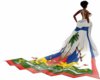 Haiti flag wedding XBM