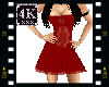4K Lace Red Dress