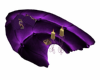 Purple Feather Pillow
