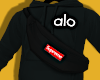 Alo Hood BlK Supreme Bag