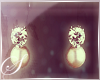 Diamond/Pearl Earrings 