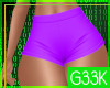 [G] Booty Shorts Purple
