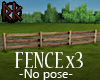 [RK]Fence A X3
