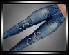 Denim Ripped Navy L
