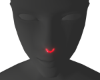 Red Septum Piercing glow