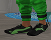 Dj green sneakers