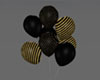 Black&Gold  Balloons