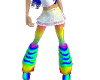Rainbow Skirt&Leggings