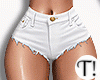 T! White Shorts/Tatt