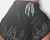 Flames Gym Shorts