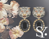 𝓢• Tiger Earrings