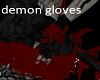 Christmas Demon Gloves