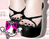 🌺 Heels Black