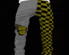 Yellow Check Jeans