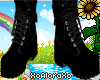 (A) Black Boots