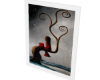 Girl on tree painting