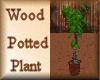 [my]Wood Potted Plant