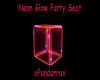 Neon Glow Party Seat