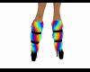 Rainbow boots