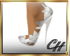CH-White Flower Shoes