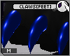~DC) Claws[feet] Blue M