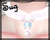 {S} Ski Bunny Choker Pnk