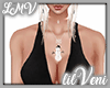 Snowman Drop Necklace