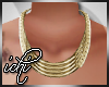 !D.Monifa Gold Necklace