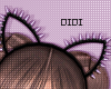 !!D Spike Cat Ears Lilac