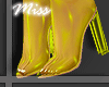MD♛Yellow Neon Boots