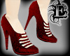 Red Goth Fable Shoes