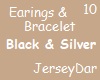 Jewelry Set  10 Black