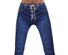 NV Laced Jeans Blue