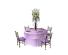 Purple Guest Table