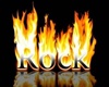 cuadro rock fuego