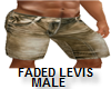 FADED JEANS male