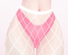 T! Fishnet Panty - Pink