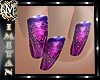 (MI) Purple nails
