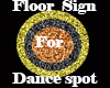 GS-Floorsign 4 dancespot