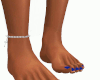 Realistic feet "Indigo"