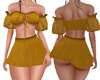 Yellow Thai Silk Dress