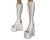 Pearl Platform Lace Boot