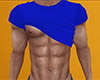 Blue Rolled Shirt 3 (M)