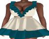 Madison Teal/Cream Dress
