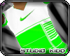 S|Ki Boxed! Green Shirt
