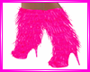 PINK FUR BOOTS