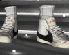 Nikes black white