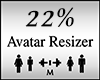 Avatar Scaler 22%