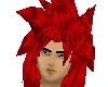 Goku Hair Bright Red
