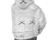 White Kaws Hoodie